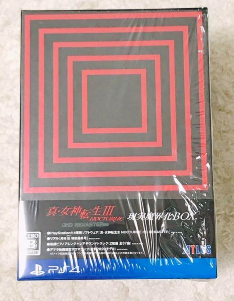 真女神転生3NOCTURNE HD REMASTER現実魔界化BOX(PS4版） Shin Megami Tensei III NOCTURNE HD REMASTER Limited Edition BOX