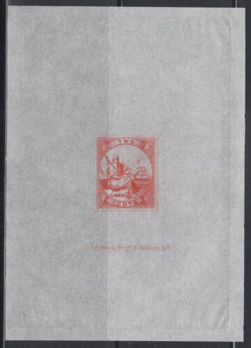 Liberia Sc17 Liberia, Sailing Ship, Die Proof
