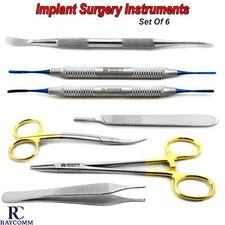 Dental Implant Periodontal Surgical Needle Holder Surgery Micro Instruments Set