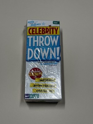 Buffalo Games - Celebrity Throw Down Game - Ripped From the Headlines - NIB