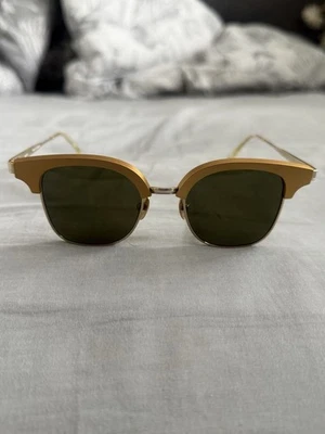 Kaleos Lucas C-004 Gold Retro Sunglasses 48 20 - Image 1 of 4