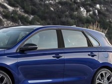 Hyundai Elantra 2017-2020 Pillar Post Trim Carbon Fiber Window Molding Sedan