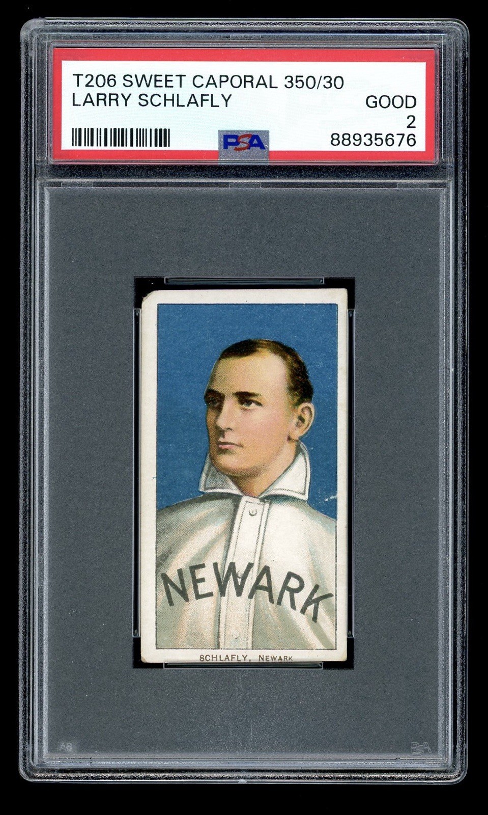 1909-11 Sweet Capital 350/30 Larry Schlafly Newark PSA 2 Well Centered