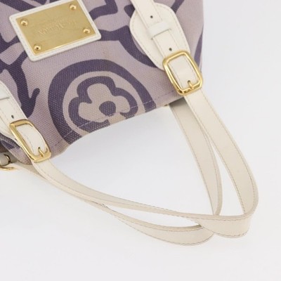 LOUIS VUITTON Cruise line Taicienne GM Bag Canvas Purple M95681 LV