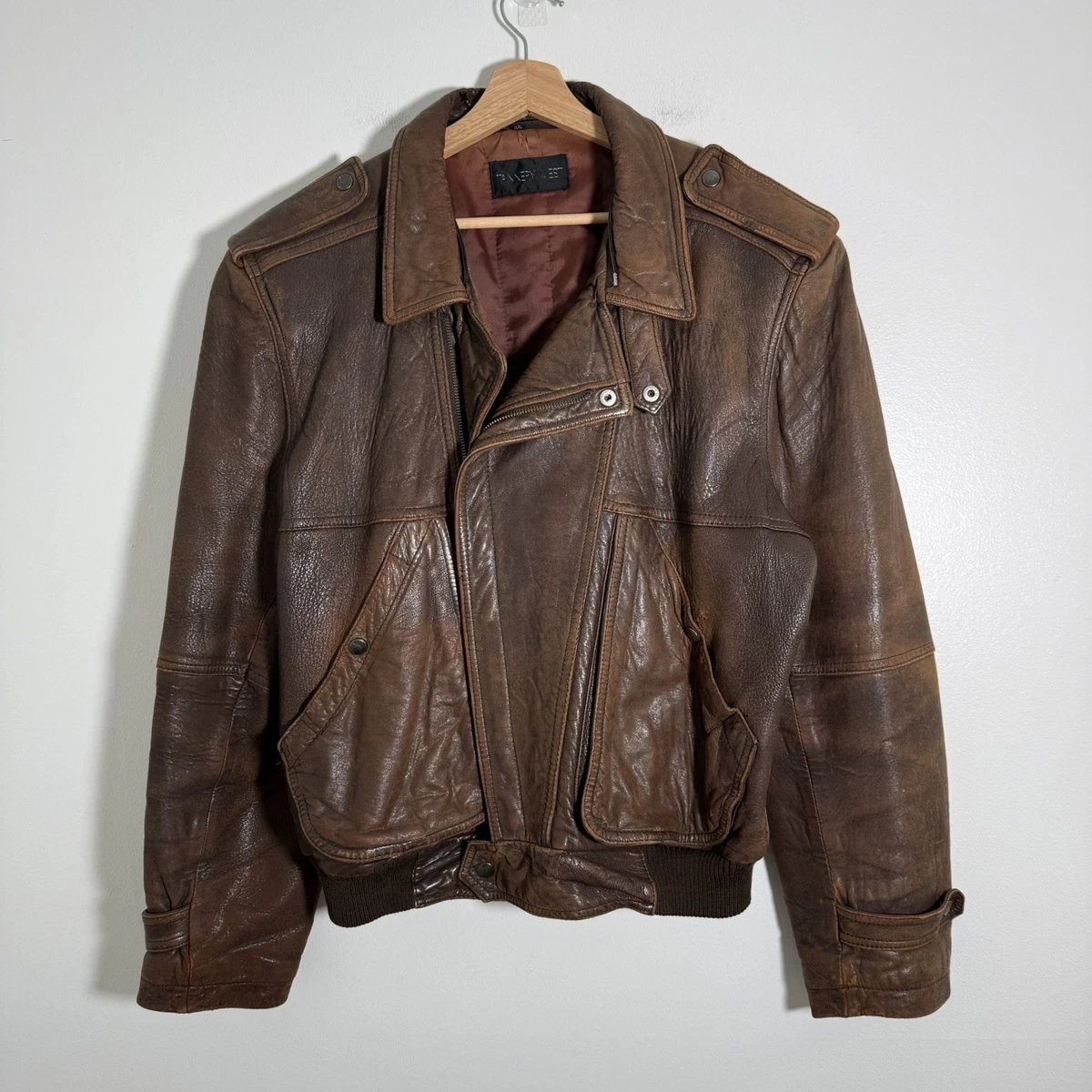 1980s Leather Outerwear Coats & Jackets for Men for sale | eBay
