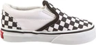 Vans  Toddler Classic Slipon Shoes | Checkerboard Black/True White | Authentic