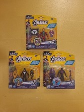 Lot Of 3 Marvel Avengers Venom Versus Iron Man Black Panther And Loki With Gear