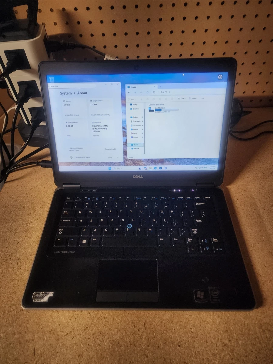 DELL latitude E7440/ Core i7-4600u /RAM 8Gb/ SSD 256GB/ Màn 14.0″FULL