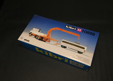 kibri 10898 kit di montaggio MB 3 assi pianale con gru Atlas e rimorchio H0 1:87