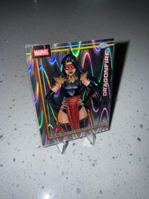 2026 Topps Chrome Marvel Comics #33 Dragonfire RayWave Refractor