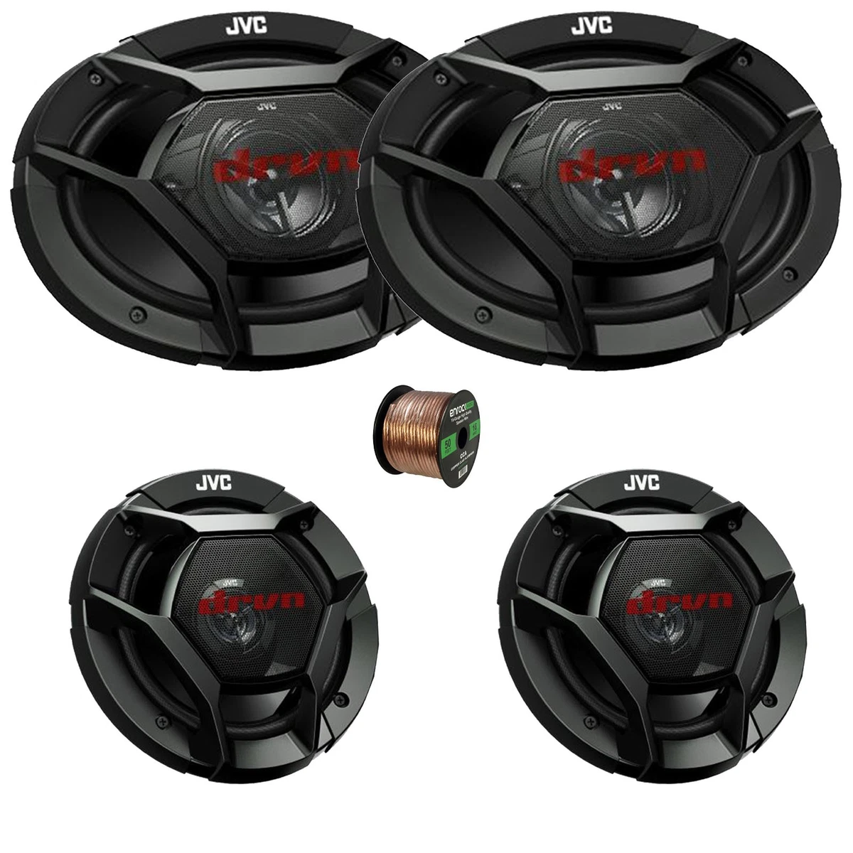 JVC CS-DR6940 4-weg inbouwluidspreker 550W Inhoud: 1 paar