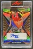 2022-23 Leaf Exotic Dylan Harper Prismatic Tiger Auto #/15 Hawkeyes