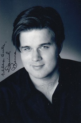Daniel Brenna, opera singer portrait photo 2004 with personal dedication + autograph