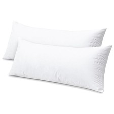 Artscope Synthetic Down Lumbar Pillow Insert, 14x36 Down Alternative Throw Pi...