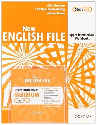 New English File Upper-Intermediate. Workbook with Multi-ROM - NEU !!!!!!!!!!!