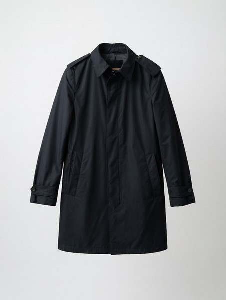 Men Lab Pal Zileri Coat Black Polyester 50