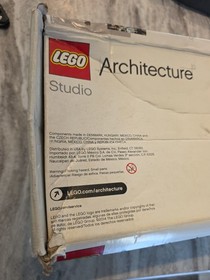 LEGO 21050 - Architecture Studio Used 60% Box Retired