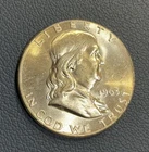 1963 50C Franklin Half Dollar - Great Luster - 90% Silver - Gem Uncirculated