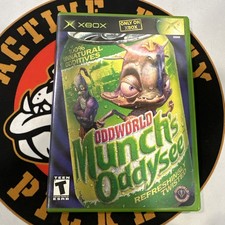 Oddworld: Munch's Oddysee Microsoft Xbox, 2001 Complete and Tested