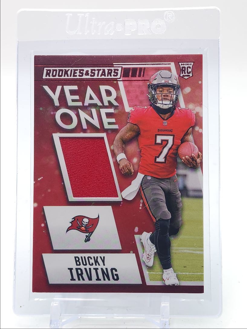 Bucky Irving Panini Rookies & Stars Year One Relics #YOBIG Base