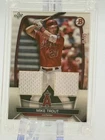 MIKE TROUT 2024 BOWMAN JERSEY FUSION card Game Worn 2013 Jersey # /75 LA ANGELS