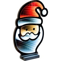 Fhs Weihnachtsmann „Infinity“ Led Figur Weihnachtsdeko Lichtfigur Dekofigur