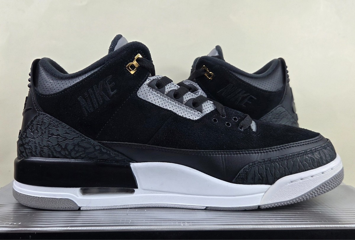 Air Jordan 3 Retro Tinker SP Black Cement Mens Size 13 CK4348-007