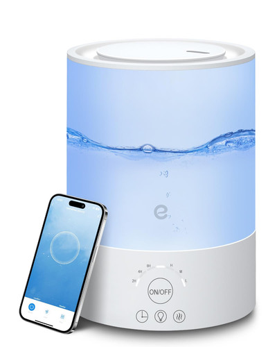 Humidifiers for Bedroom, for Large Room, 2.5L Top Fill Cool Mist Humidifiers ...