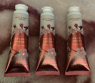 Bath & Body Works HAND CREAM JAPANESE CHERRY BLOSSOM SET OF 3