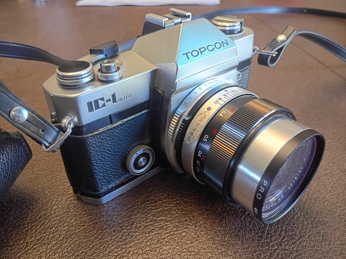 Appareil Photo Topcon IC-1 Avec Objectifs 35mm Et 135mm - Excellent État