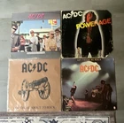 AC/DC – 4x Vinyl LP Lot 12" Dirty Deeds, Powerage, For Those, Let There