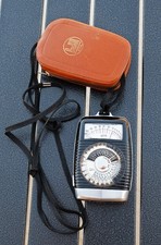 Vintage DeJur Amsco Dual Professional Light/Exposure meter in case