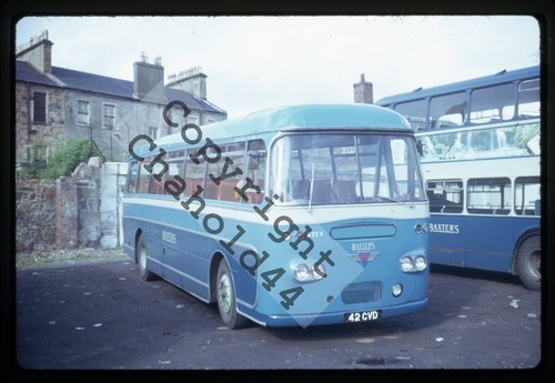 Eastern Scottish B33 42CVD AEC Reliance original 35mm colour slide