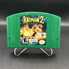 Rayman 2 The Great Escape Nintendo N64 Authentic Green Cartridge Tested Works