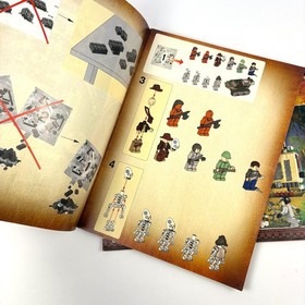 Lego Indiana Jones Temple of Crystal Skull 7620 7624 7626 7627 1 & 2 Instruction