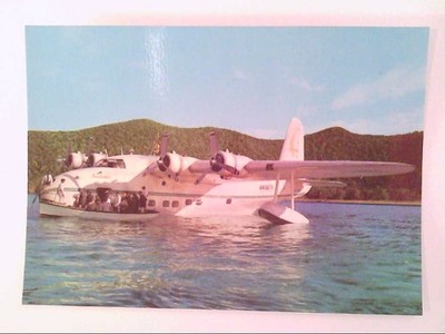 AK. Ansett Airlines. Short Sandringham flying Boat. Lord Howe Island. Ruderboot.