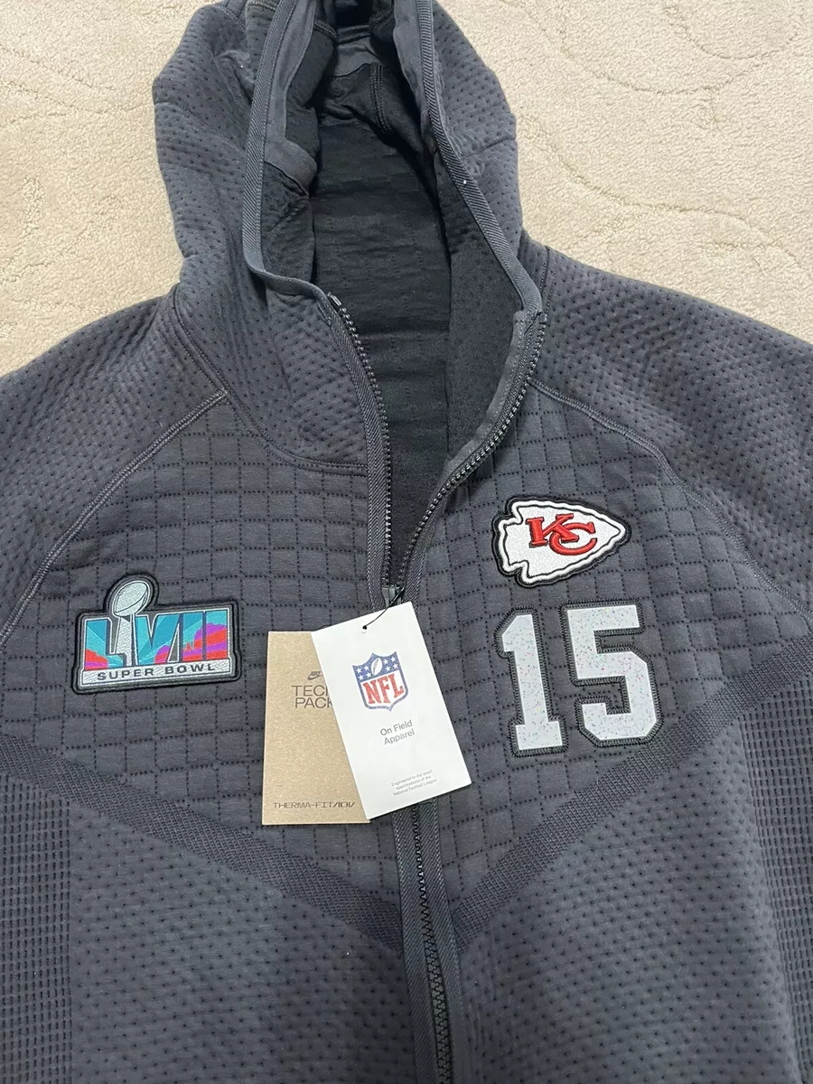 Patrick Mahomes Kansas City Chiefs Nike Super Bowl LVII Opening Night Hoodie  XL