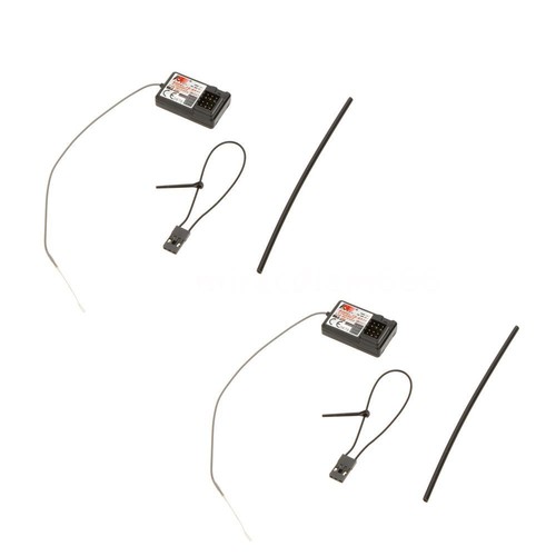 2Pcs Flysky FS-GR3E AFHDS 2.4G 3CH Receiver for GT3B GT2 GT3C Transmitter K4V8 - Picture 2 of 12
