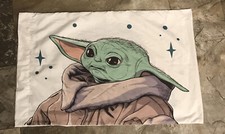 Official Baby Yoda Star Wars Standard Pillow Case Bed Bedding Precious cargo 574
