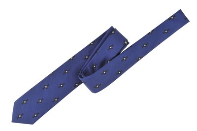 Givenchy Krawatte  GV65LS SD868  Geometrisch Dunkelblau    Baumwolle