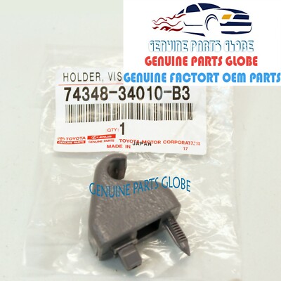 GENUINE OEM TOYOTA 03-09 4RUNNER GX470 STONE SUN VISOR HOLDER