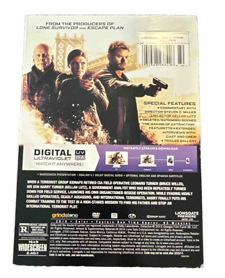 Extraction (DVD, 2015) Lionsgate Bruce Willis Gina Carano Kellen