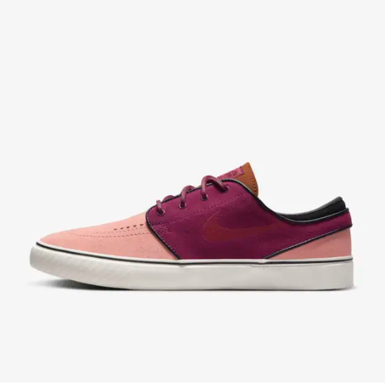 Кроссовки Nike SB Stefan Janoski + Красная звездная пыль и розовое дерево (DV5475-600)