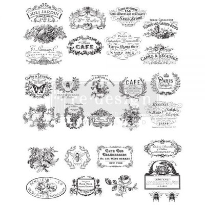 Classic Vintage Labels  Redesign with Prima 646486