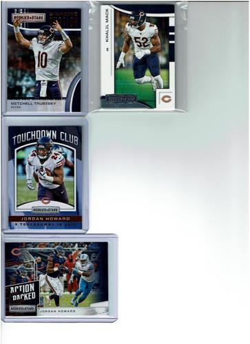 2018 Rookies & Stars Chicago Bears Team Set (4) Base Cards ++Plus More++ - 第 1/1 張圖片