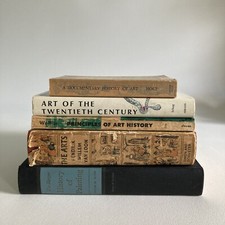 Set of 5 Art History Books, 1930s to 1960s Editions,