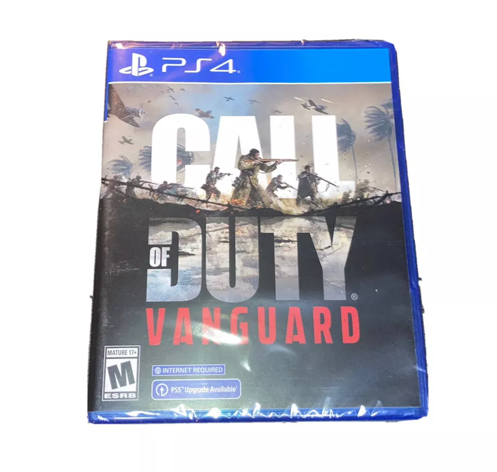 PS4 COD Call of Duty Vanguard PlayStation 4 Factory Sealed - PS5 Upgrade US  New