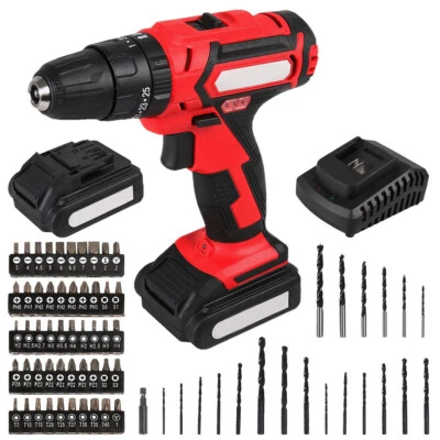 MULTIBRAND REPACKED Akkuschlagbohrschrauber 12V, Li-Ion, inkl 2 Akkus, Ladegerät