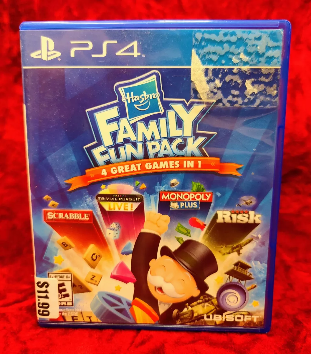 Fun | Hasbro Games PS4 4 Great - 4 eBay Pack - Sony Family In 1 Playstation