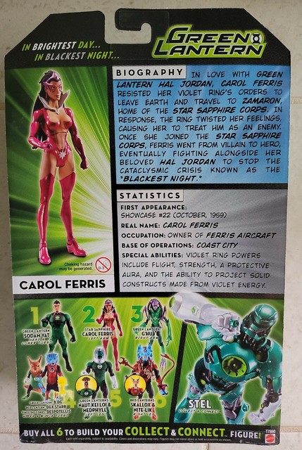 DC Universe Classics Star Sapphire CAROL FERRIS 6in ~ Wave 2 Stel CNC Series Action Figures